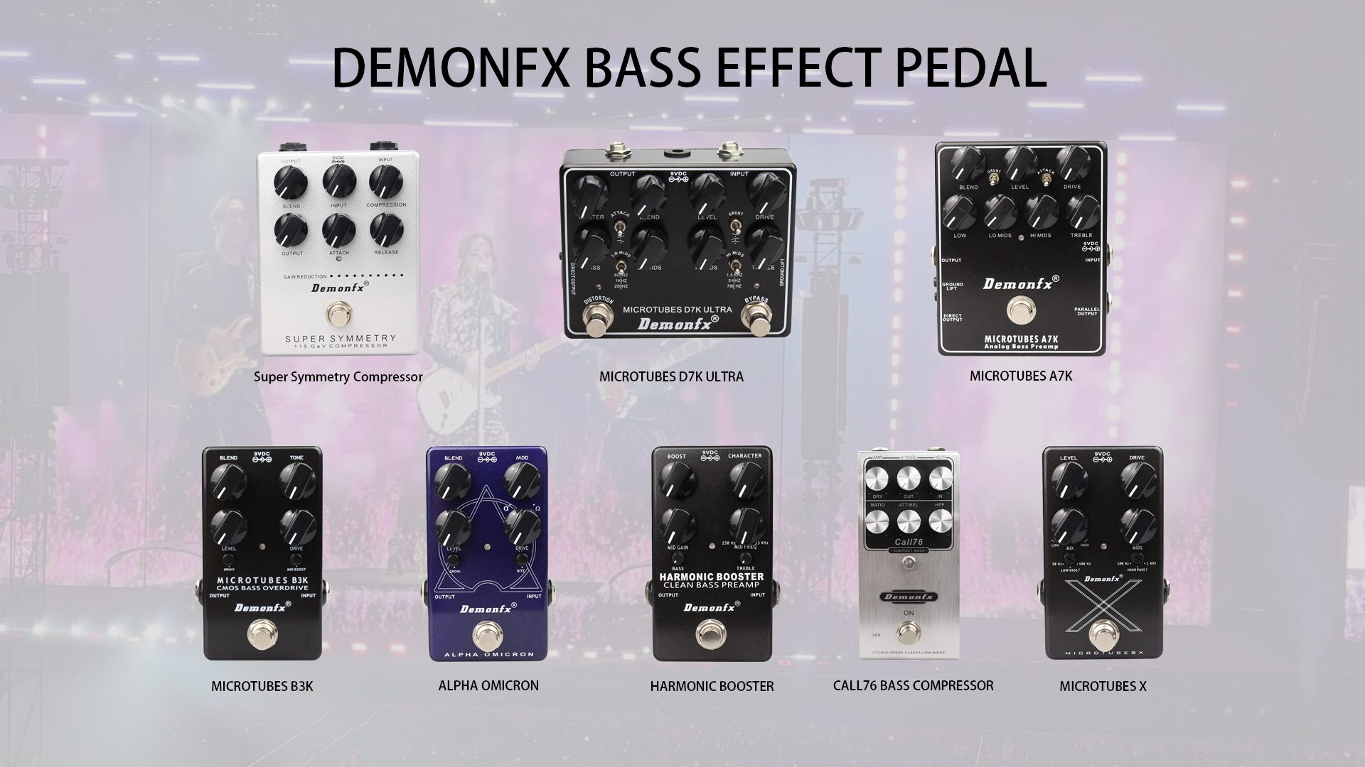 BASS EFFECT PEDAL